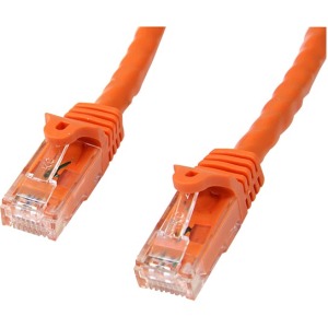 StarTech.com Cable Patch Cat6 UTP sin Enganches RJ-45 Macho - RJ-45 Macho, 2 Metros, Naranja CAT6 ETHERNET RJ45 SNAGLESS