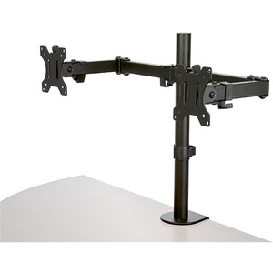 StarTech.com Base de Escritorio para 2 Monitores hasta de 32" de Montaje VESA - Barra transversal de doble articulación - Acero - 2 Pantalla(s) admitidas - 81.3cm (32") para pantalla plana - 16kg Capacidad de carga - 75 x 75, 100 x 100 - Acero - 1 Solamente BASE DE ESCRITORIO PARA 2MONITORES - BARRA TRANSVERSAL - ACE