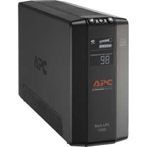 UPS de línea interactiva APC by Schneider Electric Back-UPS Pro BX1000M-LM60 - 1kVA/600W - Torre - AVR - 12Hora(s) Recharge - 120 V AC Entrada - 120 V AC Salida - 8 x NEMA 5-15R Receptacle(s) - Puerto Serial BACK UPS PRO BX 1000VA 8 OUTLE AVR LCD INTERFACE LAM 60HZ