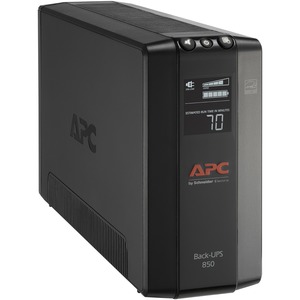 No Break APC BX850M, 510W, 850VA, Entrada 88 - 139V, Salida 120V, 8 Contactos AVR LCD INTERFACE LAM 60HZ/