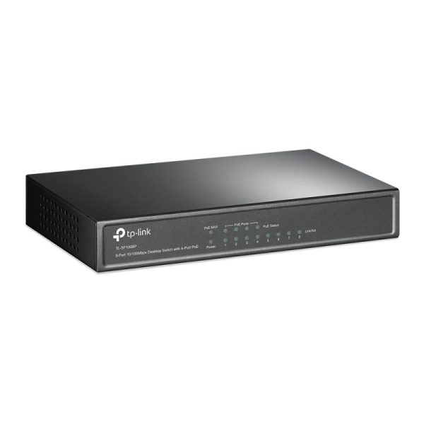 TP-Link switch PoE de Escritorio de 8 Puertos de 10/100Mbps SWITCH ESCRITORIO DE 8 PUERTOS ETHERNET CON 4 PUERTOS POE SIN A - Image 3