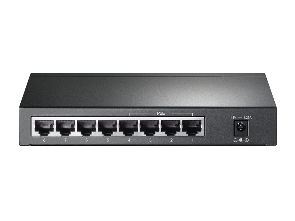 Switch TP-Link Gigabit Ethernet TL-SG1008P, 10/100/1000Mbps, 16Gbit/s, 8 Puertos, 8000 Entradas - No Administrable GIGABIT CON 4 PUERTOS POE SIN ADM - Image 3