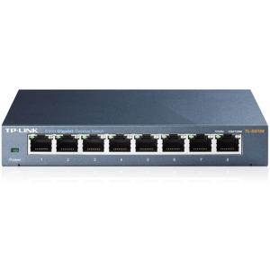 TP-Link switch de 8 puertos Gigabit para escritorio no administrable SWITCH DE ESCRITORIO CON 8 PUERTOS GIGABIT SIN ADMINISTRACI