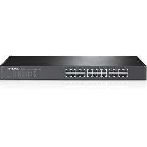 TP-Link switch no administrable de 24 puertos fast ethernet 10/100 SWITCH ETHERNET 24 PTOS NO ADMINISTRABLE