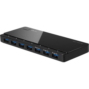 TP-Link Hub Portátil de 7 Puertos USB 3.0 HUB DE 7 PUERTOS USB 3.0 12V/2 ADAPTADOR DE ENERGIA INCL
