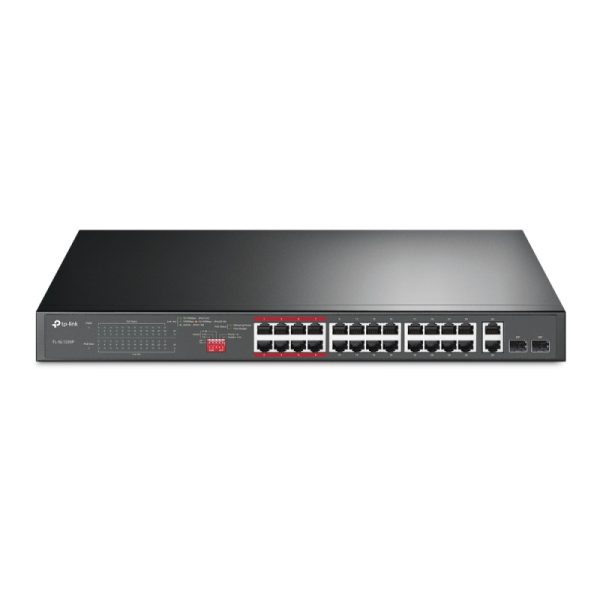 SWITCH 24 PUERTOS 10 100MBPS 2 PORT GIGABIT POE NO GESTIONAB - Image 2