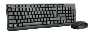 Vorago Kit Teclado Y Mouse Km-302 Inalambrico Negro - USB Inalámbrico RF - 104 Tecla - Español  302 INALAMBRICO NEGRO