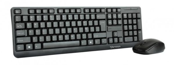 Vorago Kit Teclado Y Mouse Km-302 Inalambrico Negro - USB Inalámbrico RF - 104 Tecla - Español  302 INALAMBRICO NEGRO