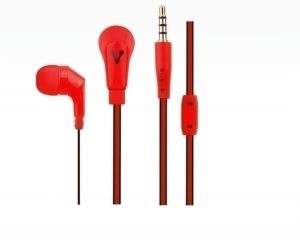 Vorago Ep-103 Audifonos Ep-103 Rojo 3.5Mm - Binaural - Intrauditivo - 32Ohm - 20Hz a 20kHz - 120cm Cable - Mini-phone (3.5mm) EP-103 AUDIFONOS VORAGO EP-103 ROJO 3.5MM                      .