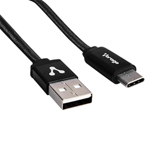 Cable Vorago CAB-214 USB A Tipo C  2 Metros Negro C  2 METROS NEGRO