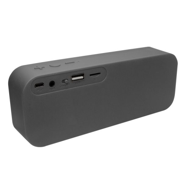 Vorago BSP-150 1.0 Pórtatil Bluetooth Sistema de Altavoces - Gris - 100Hz a 18kHz - Batería Recargable - USB VORAGO BOCINA BSP-150 BLUETOOTH MSD/USB/3.5MM TELA GRIS - Image 4