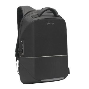 Mochila Vorago de Poliéster BP-401 para Laptop 15.6", Negro CANDADO TSA PARA LAPTOP 15.6