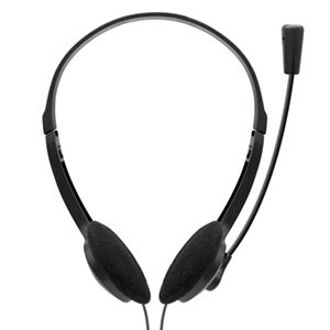 AUDIFONO DIADEMA CON MICROFONO BASICA 651497 BROBOTIX