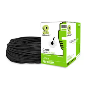 BOBINA CAT 5E CCA UTP 100 M NGO CON GEL BROBOTIX
