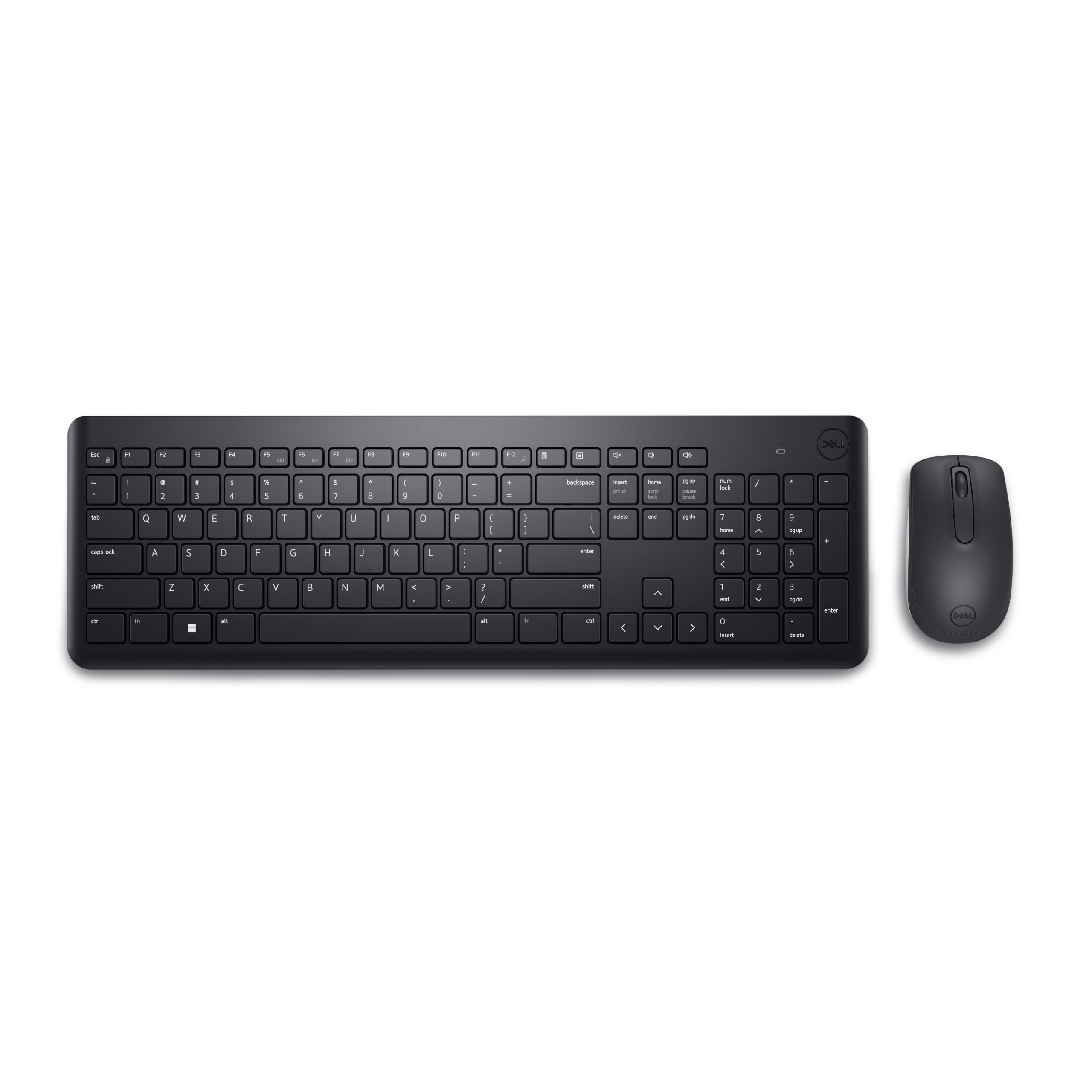 KIT TECLADO Y MOUSE KM3322W INALAMBRICO NEGRO 3YW PROMO - Image 2