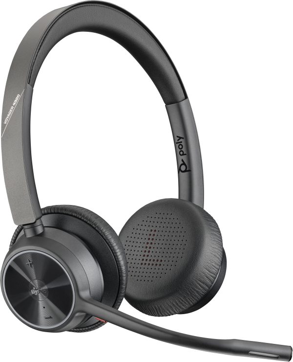 HP Poly Voyager 4320 Microsoft Teams Certified USB-A Headset +BT700 dongle HP POLY VOYAGER 4320 MICROSOFTTEAMS CERTIFIED USB-A HEADSET BT700 - Image 2