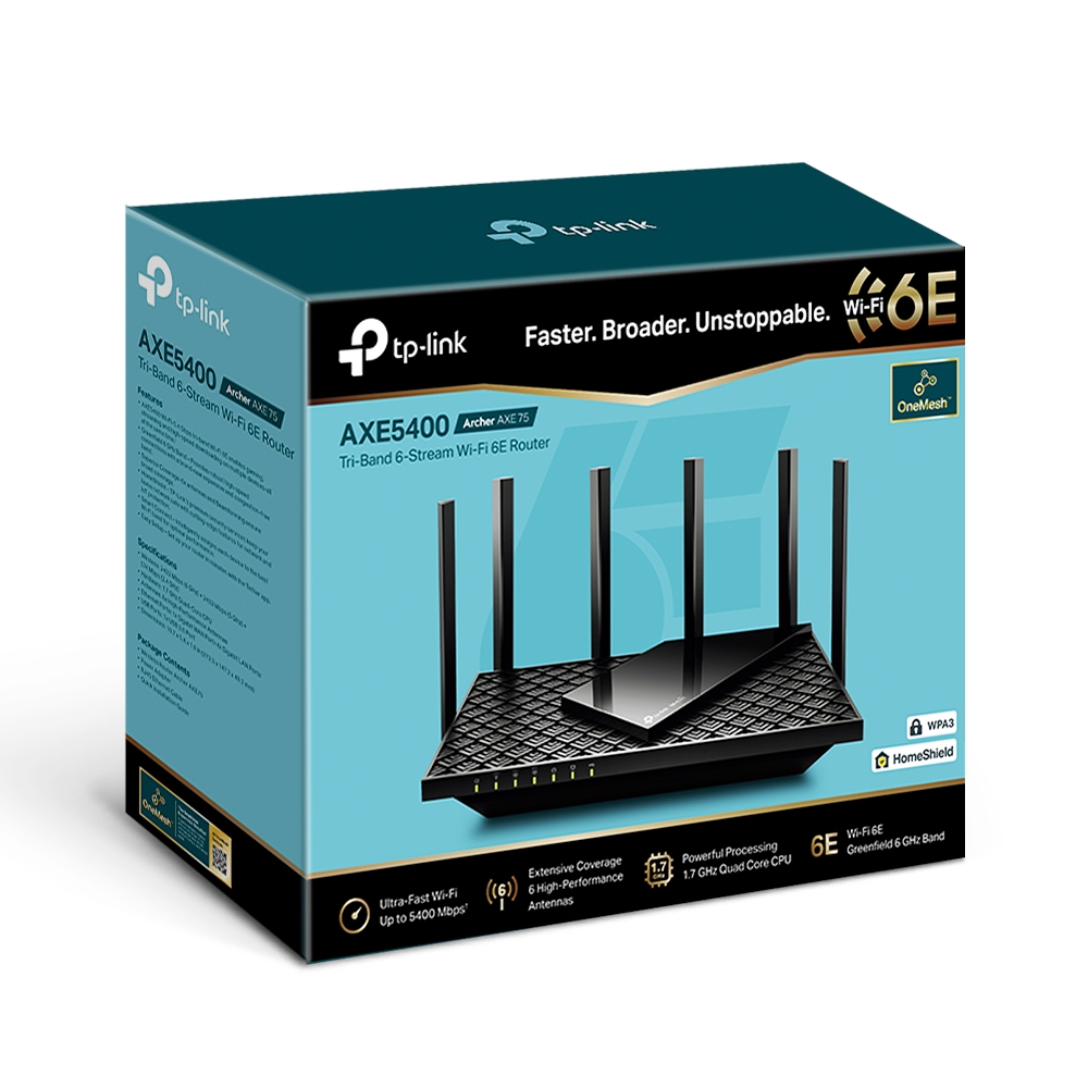 TP-LINK ROUTER AX5400 GIGABIT WI-FI 6E IA DE TRI-BANDA - Image 4