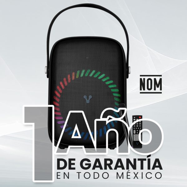 MINI BAFLE KARAOKE VORAGO KSP-4 55 40WATTS RECARGABLE 1 MICROFONO MINI BAFLE KARAOKE VORAGO KSP-455 40WATTS RECARGABLE 1 MICROFONO INALAMBRICO C/CORREAS TWS IPX5 BT 6HRS - Image 8