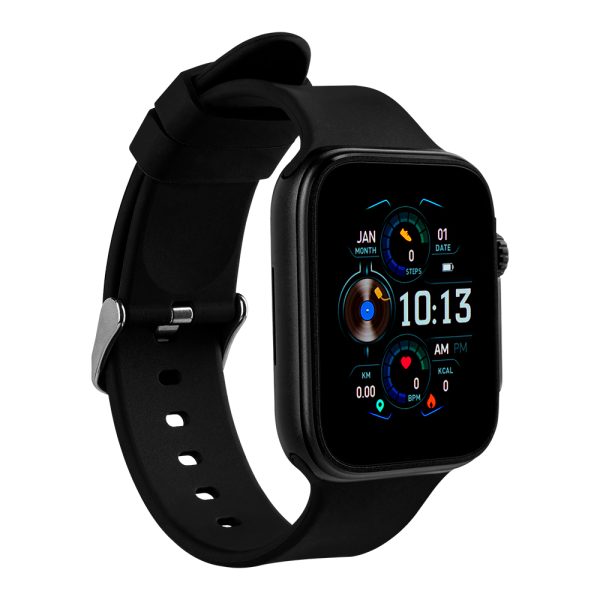 Vorago SW-500 Smart Watch - Cuadrado Case Shape - Negro Body Color - Podómetro, Sensor del oxímetro de pulso - Notificación push - Presión sanguínea, Pulso cardíaco - 125MB Built-in Memory - 256KB Memoria estándar - 4.3cm (1.7") - AMOLED Pantalla - Pantalla Táctil - Bluetooth - 120Hora(s) - Deportes, Seguimiento, Salud & Ejercicio - A prueba de transpiración, A prueba de lluvia, Resistente al polvo - IP67 SMARTWATCH VORAGO SW-500 CUADRA DO IP67  BT 5.1 AMOLED 1.78INCH 3 E - Image 6