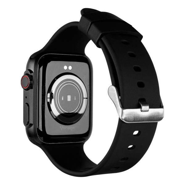 Vorago SW-500 Smart Watch - Cuadrado Case Shape - Negro Body Color - Podómetro, Sensor del oxímetro de pulso - Notificación push - Presión sanguínea, Pulso cardíaco - 125MB Built-in Memory - 256KB Memoria estándar - 4.3cm (1.7") - AMOLED Pantalla - Pantalla Táctil - Bluetooth - 120Hora(s) - Deportes, Seguimiento, Salud & Ejercicio - A prueba de transpiración, A prueba de lluvia, Resistente al polvo - IP67 SMARTWATCH VORAGO SW-500 CUADRA DO IP67  BT 5.1 AMOLED 1.78INCH 3 E - Image 7