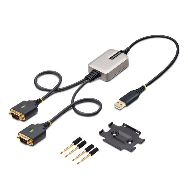 ADAPTADOR SERIE USB A SERIAL 2 PUERTOS 60CM FTDI RS232 - Image 8