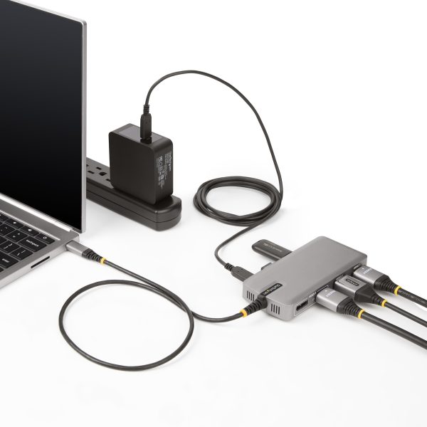 ADAPTADOR USB-C DE 3 MONITORES HDMI DP HUB USB PD 100W - Image 8