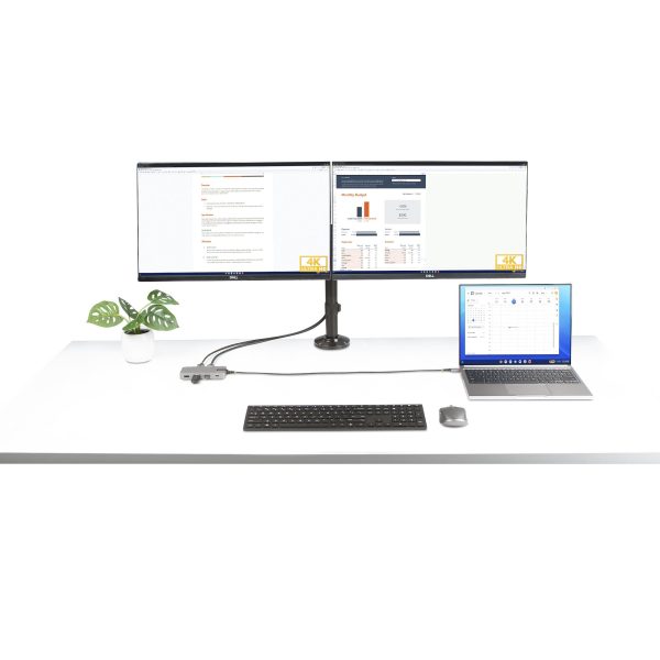 ADAPTADOR USB-C DE 3 MONITORES HDMI DP HUB USB PD 100W - Image 9