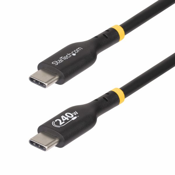 Cable de Carga USB-C de 1m - Cable USB Tipo C - Certificación USB-IF - PD de 240W EPR - Cable USB 2.0 USB-C de Carga para Laptops - Recubrimiento de TPE - Macho a Macho CABLE DE CARGA USB-C TIPO C1M CERTIFICACION USB-IF - 240W