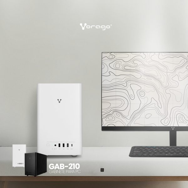 GABINETE VORAGO GAB-210 MINITOR RE MICRO ATX / ITX 2XUSB 2.0 1XUSB - Image 9