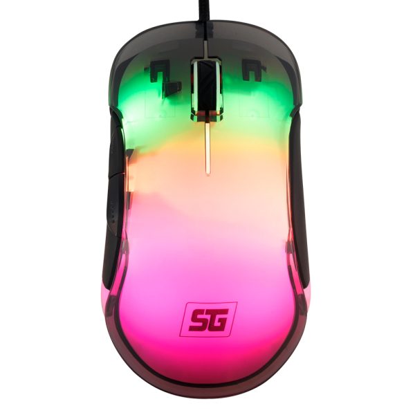 MOUSE VORAGO START THE GAME MO- 505 ALAMBRICO RGB NEON HASTA 7200 D