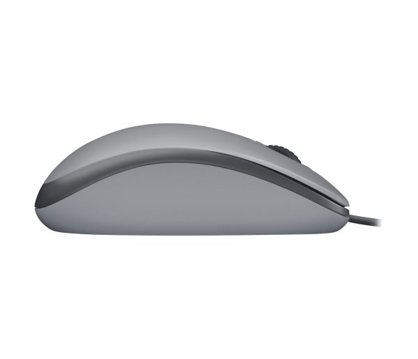 LOGITECH WIRED MOUSE M110 SILENT GRAY - Image 4