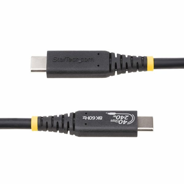CABLE USB4 DE 50CM - TIPO C CERTIFICADO USB-IF USB-C 40G - Image 4