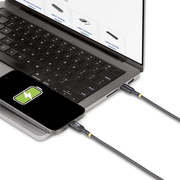 CABLE DE CARGA USB-C TIPO C 3M CERTIFICACION USB-IF - 240W - Image 7