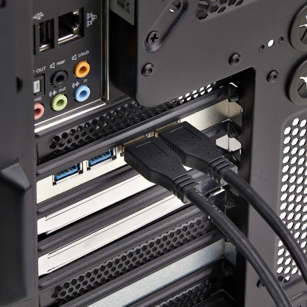 StarTech.com Tarjeta PCI Express de 4 Puertos USB-A - USB 3.2 de 5Gbps - 4 Controladores USB Independientes - Hub Interno USB - Soporte UASP - 4 Total USB Port(s)1 Puerto(s) SATA - PC TARJETA PCIE 4 PUERTOS USB-AUNIVERSAL 3 EN 1 DE LAPTOP - Image 9