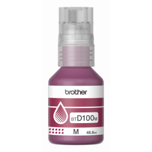Brother (BTD100M) Funda de lente BOTELLA DE TINTA MAGENTAultra alto rendimiento 5000 pag