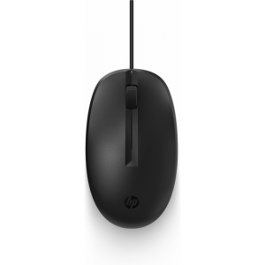 Mouse óptico HP 125 con cable, USB Type-A de 180cm, hasta 1200 ppp, Conectividad Plug and Play, Compatible con Windows 7; Windows 11; Windows 10; Windows 8, Color negro, Revestimiento antimicrobiano, 1 año de garantía. 
 MOUSE OPTICO HP 125 CON CABLEUSB-A 3 BOTONES 1200PPP NEGRO 1YW