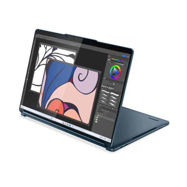 Computadora portátil 2 en 1 Convertible - Lenovo Yoga Book 9 13IMU9 83FF001PLM 33.8cm (13.3") Pantalla Táctil - 2.8K - Intel Core Ultra 7 155U - Intel Evo Platform - 16GB - 1TB SSD - Español Teclado - Intel Chip - 2880 x 1800 - Windows 11 Home Single Language - Intel - Eyesafe - Cámara Frontal/Cámara Web - IEEE 802.11ax Wireless LAN Standard NB YOGABOOK9 13.3 13IMU9 ULTRA7-155U 16GB 1TB SSD TOUCH WIN1 - Image 10
