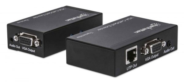 Manhattan Extensor de Audio y Video hasta 300m, VGA Cat5/5e/6 300M - Image 3