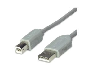 CABLE USB A-B 4.5M IMPRESORA GRIS GRIS                            .