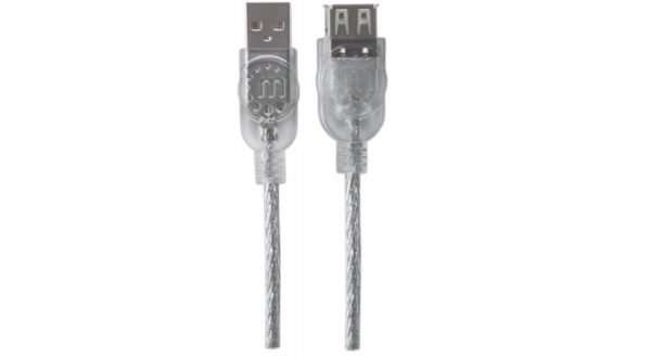CABLE USB V2.0 EXT. 4.5M PLATA . . .                               . - Image 2