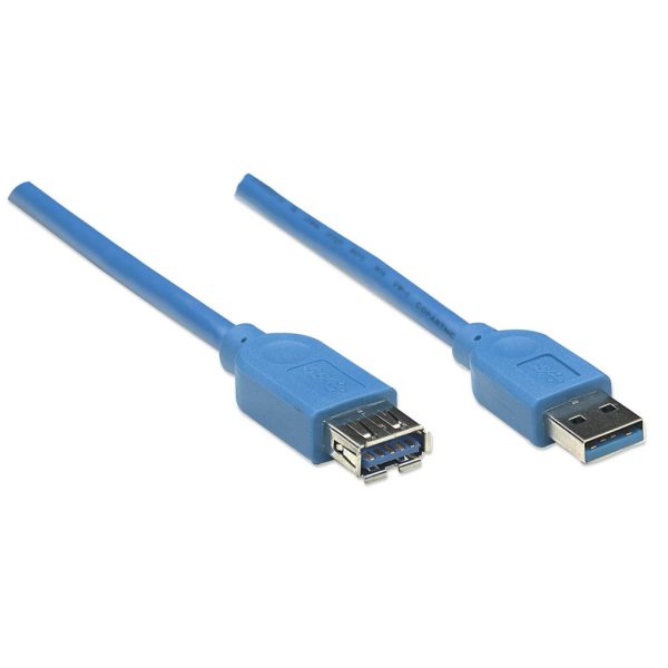 CABLE USB V3.0 EXT. 2.0M AZUL . - Image 2