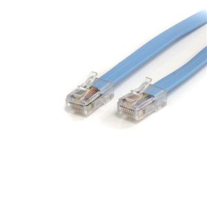StarTech.com Cable Rollover de Consola Cisco, Ethernet RJ-45 Macho - Macho, 1.8 Metros, Azul CISCO RJ45 ETHERNET MACHO A MACH.