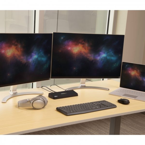 StarTech.com Docking Station Universal DisplayPort HDMI 4K, 4x USB 3.0, Negro USB 3.0 DISPLAYPORT HDMI 4K     . - Image 7
