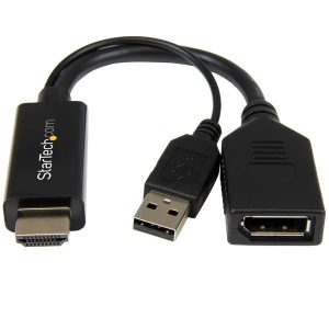 StarTech.com Convertidor HDMI Macho - DisplayPort Hembra 4K ADAPTADOR 4K