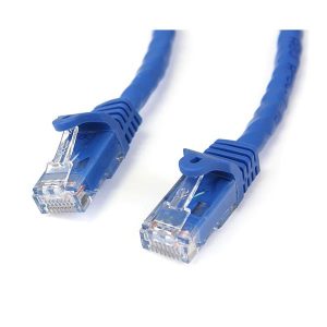 StarTech.com Cable Patch Cat6 UTP sin Enganches RJ-45 Macho - RJ-45 Macho, 2.13 Metros, Azul RJ45 GIGABIT ETL SNAGLESS AZUL  .
