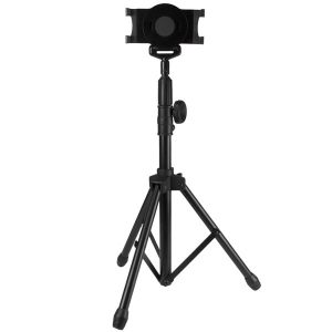 StarTech.com Tripie de Piso para Tablets 7-11', max. 1KG, Negro SOPORTE PORTATIL CON MALETIN