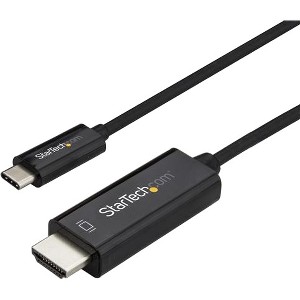 StarTech.com Cable USB-C Macho - HDMI 4K Macho, 2 Metros, Negro HDMI 4K 60HZ NEGRO