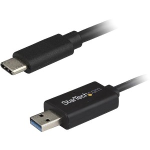 StarTech.com Cable USB A Macho - USB C Macho, 2 Metros, Negro MAC Y WIN USB 3.0 USBC A USBA