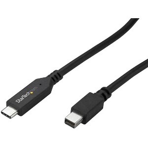 StarTech.com Cable USB C Macho - mini DisplayPort Macho, 1.8 Metros, Negro A MINI DISPLAYPORT 4K60 NEGRO
