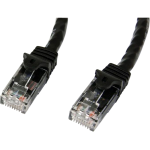 StarTech.com Cable Patch Cat6 UTP sin Enganches RJ-45 Macho - RJ-45 Macho, 2 Metros, Negro RJ45 SNAGLESS GIGABIT NEGRO